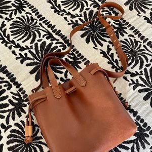 Small Drawstring Transport Crossbody